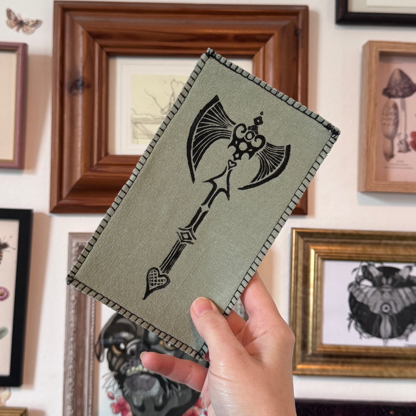 Battle Axe Patch ~ Green