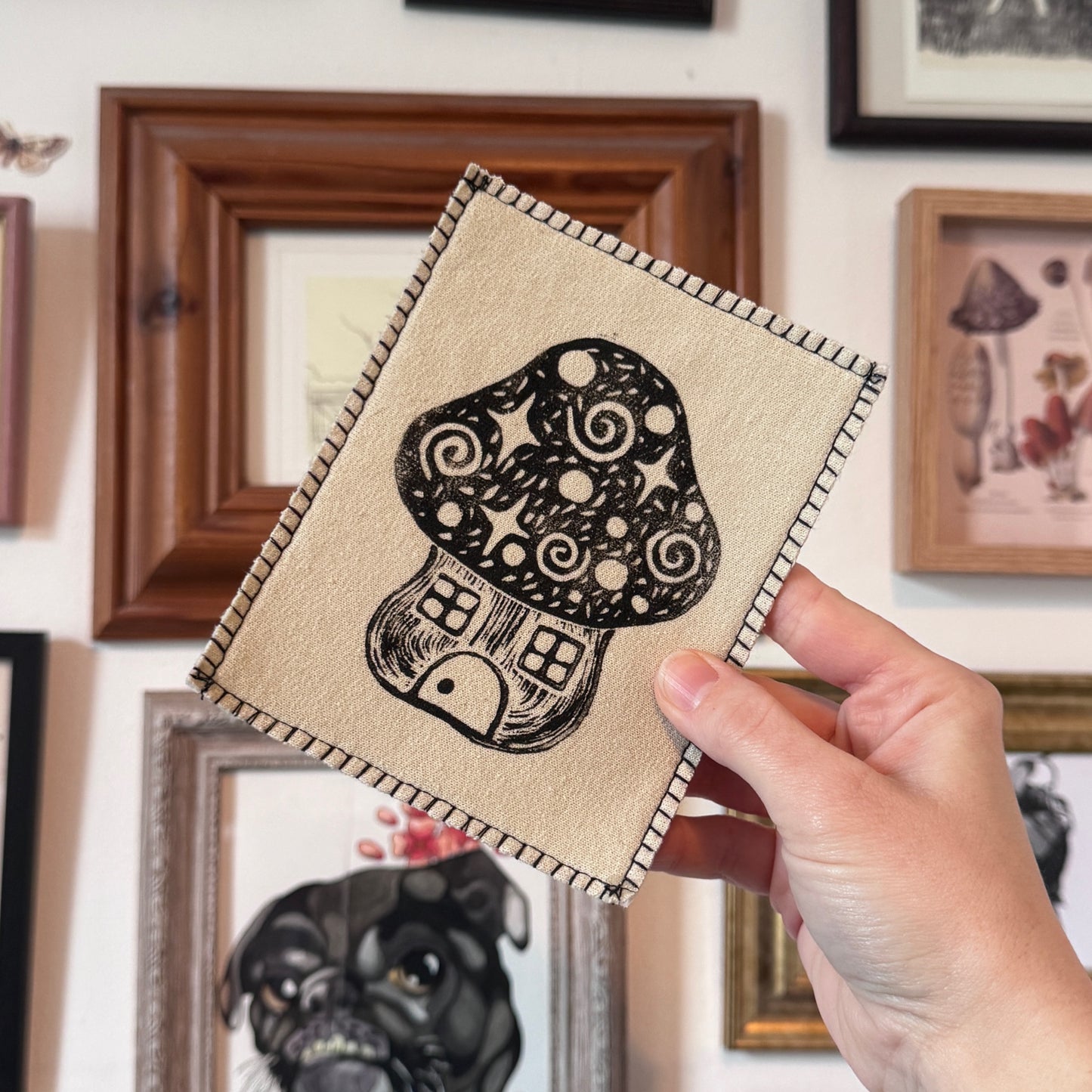 Fairy House Patch ~ Beige