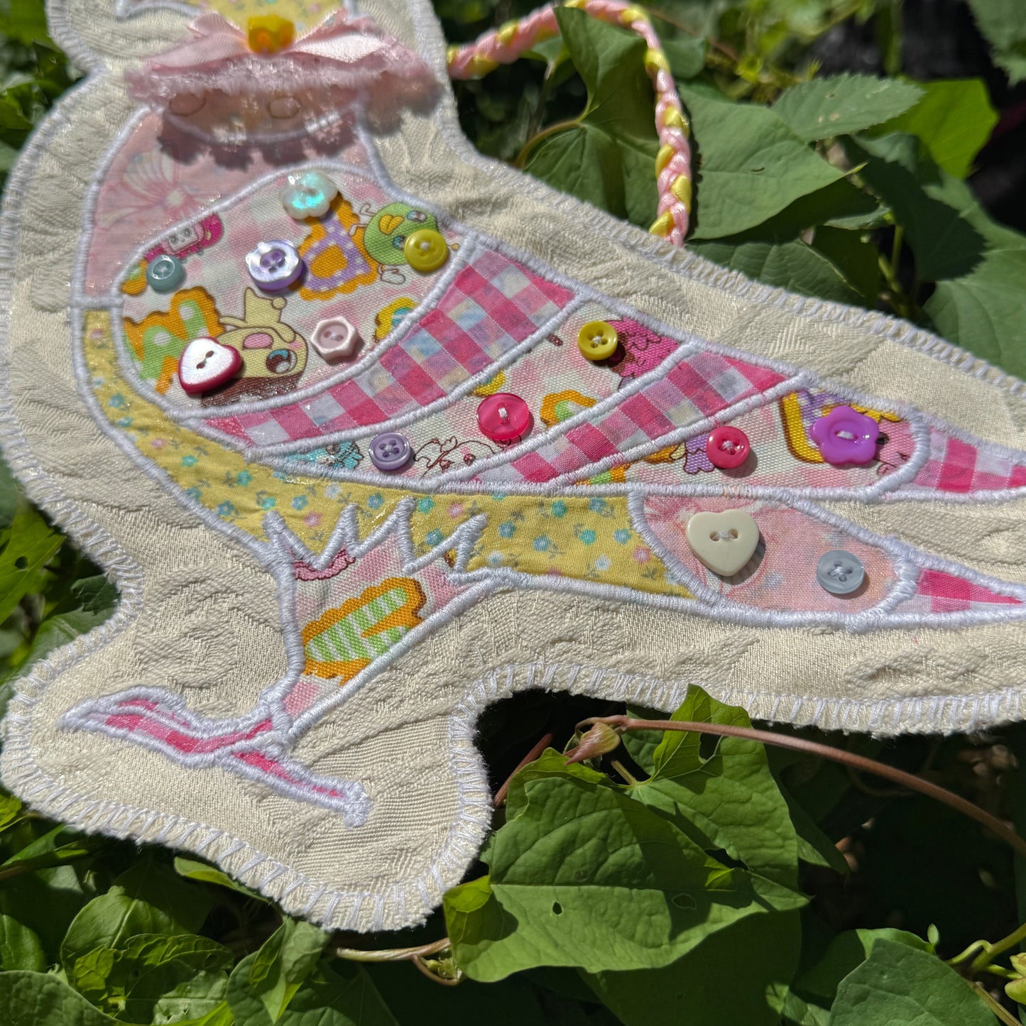 Pastel Pigeon Wall Hanging