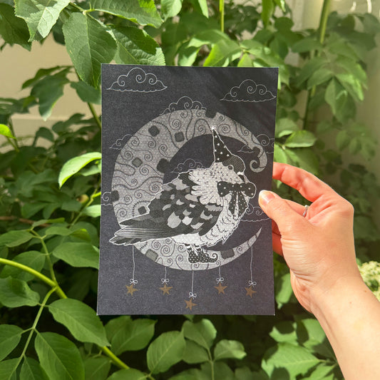 Wizard Pigeon Print