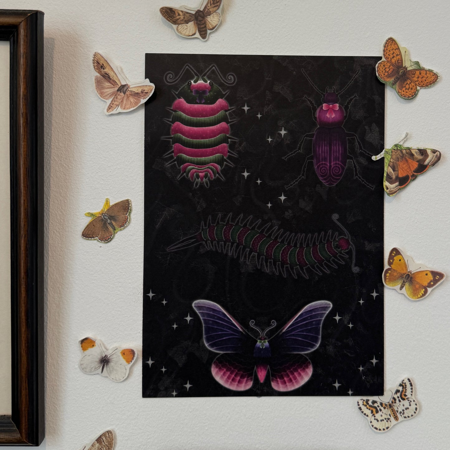 Whimsy~Bugs Print
